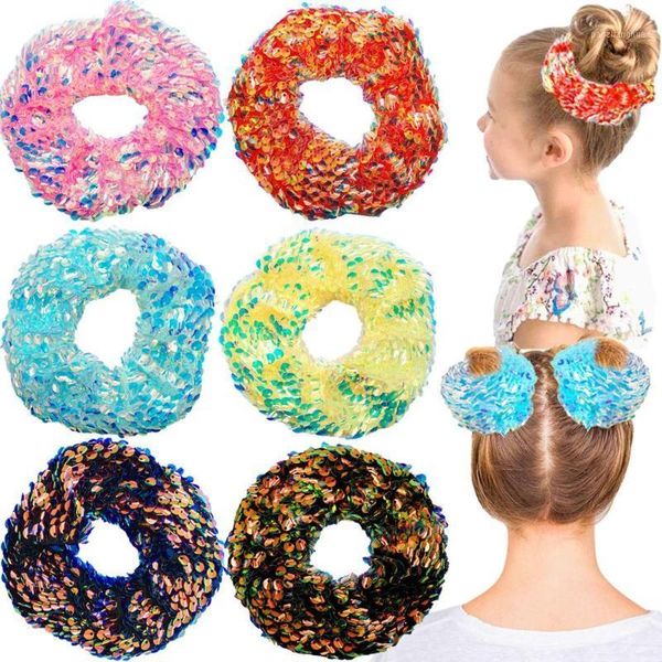 hair accessories 6 pieces extremely shinning scrunchies for party sequins colorful bands women girls accessories1, Slivery;white
hair accessories 6 pieces extremely shinning scrunchies for party sequins colorful bands women girls accessories1, Slivery;white
