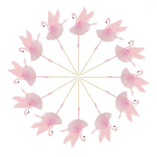 12pcs paper cake ers ballet flamingo cake inserts cupcake adornment label party supplies (pink)1
12pcs paper cake ers ballet flamingo cake inserts cupcake adornment label party supplies (pink)1