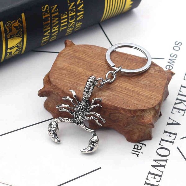 keychains jewelry punk personality alloy scorpion key ring mens domineering pendant, Silver
keychains jewelry punk personality alloy scorpion key ring mens domineering pendant, Silver