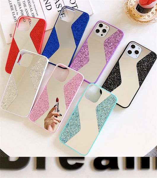 fashion makeup mirror glitter coque iphone 12 pro max phone cases iphone 11 pro x xs max xr 7 8 plus bling sequins cover case
fashion makeup mirror glitter coque iphone 12 pro max phone cases iphone 11 pro x xs max xr 7 8 plus bling sequins cover case