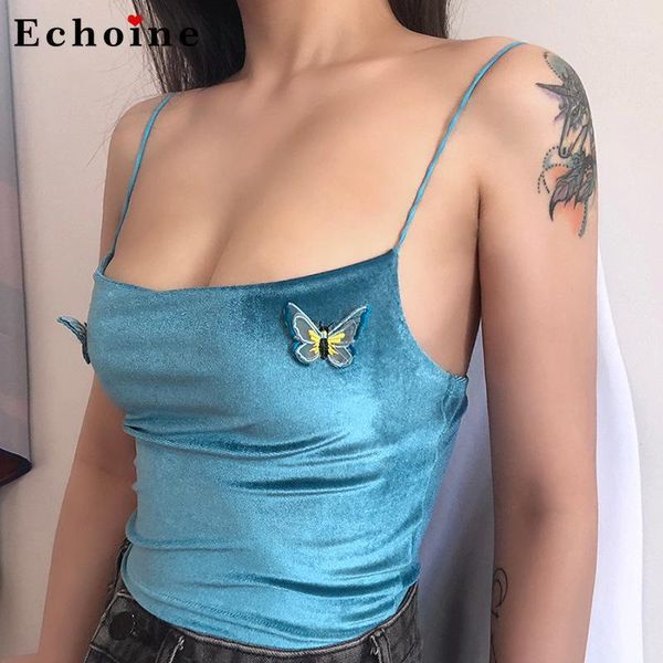2020 summer women tank camis spaghetti straps party lady off-shoulder backless butterfly slim crop vest highstreet clothes1, White
2020 summer women tank camis spaghetti straps party lady off-shoulder backless butterfly slim crop vest highstreet clothes1, White