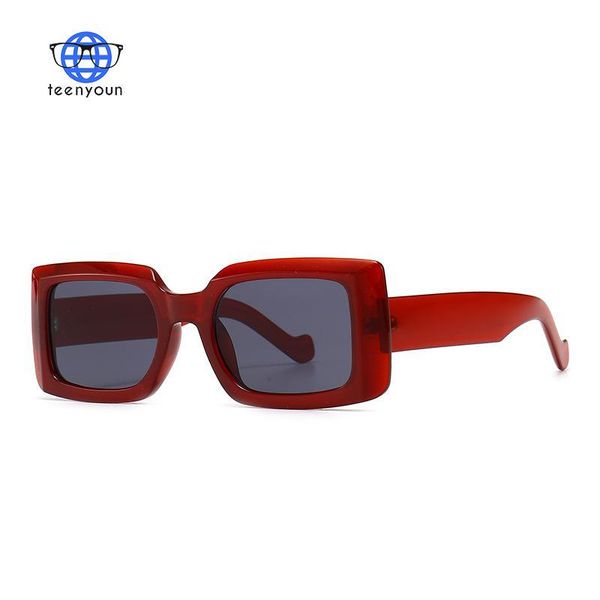 sunglasses teenyoun 2021 square men brand small rectangle sun glasses for women vintage oculos uv400 de so eyewear, White;black
sunglasses teenyoun 2021 square men brand small rectangle sun glasses for women vintage oculos uv400 de so eyewear, White;black