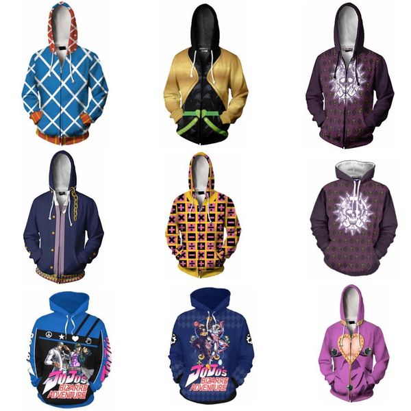 anime jojo bizarre adventure hoodie толстовка для толстовки кира yoshikage guido mista cosplay costume jojo cop hoodies повседневная молния, Black
anime jojo bizarre adventure hoodie толстовка для толстовки кира yoshikage guido mista cosplay costume jojo cop hoodies повседневная молния, Black