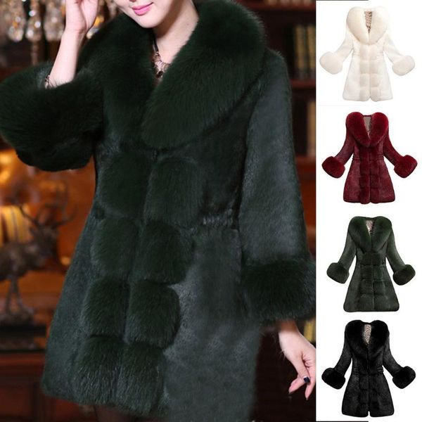 women's fur & faux plus size fashion winter coat women warm plush solid color regular jacket thick green wine black white four
women's fur & faux plus size fashion winter coat women warm plush solid color regular jacket thick green wine black white four