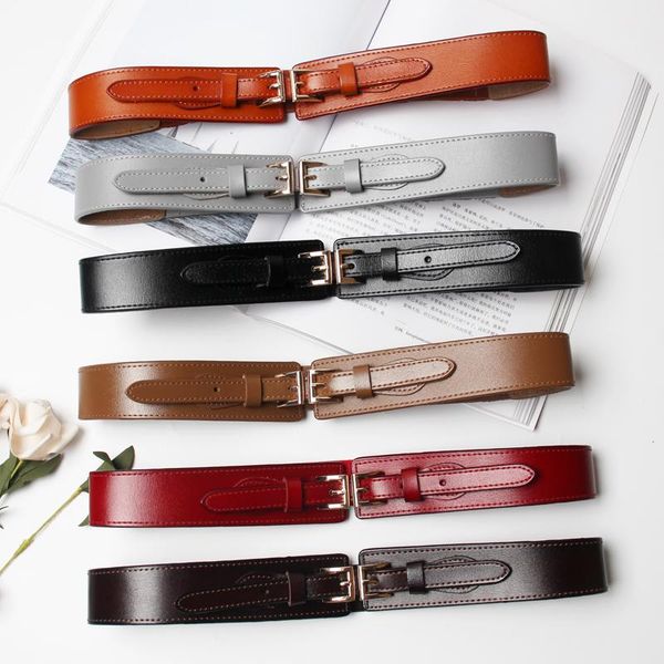 fashion cow leather elastic waistband women plain slim genuine leather metal pin buckle long belts female winter belt for dress, Black;brown
fashion cow leather elastic waistband women plain slim genuine leather metal pin buckle long belts female winter belt for dress, Black;brown