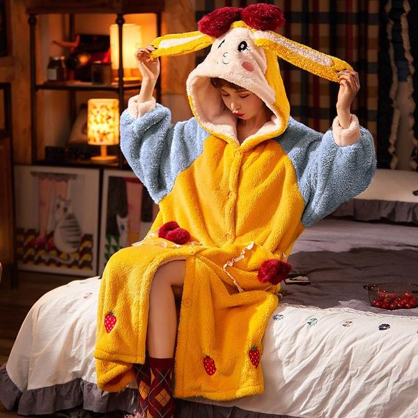 women's sleepwear thicken warm women nightgown cute cartoon cat hooded bath robe nightdress kitty home wear pajamas nightwear, Black;red
women's sleepwear thicken warm women nightgown cute cartoon cat hooded bath robe nightdress kitty home wear pajamas nightwear, Black;red