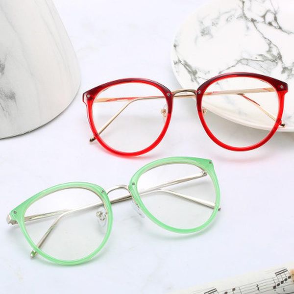 sunglasses optical glasses transparent lens myopia eyeglasses women reading vintage metal spectacles designer eyeglass frames, White;black
sunglasses optical glasses transparent lens myopia eyeglasses women reading vintage metal spectacles designer eyeglass frames, White;black