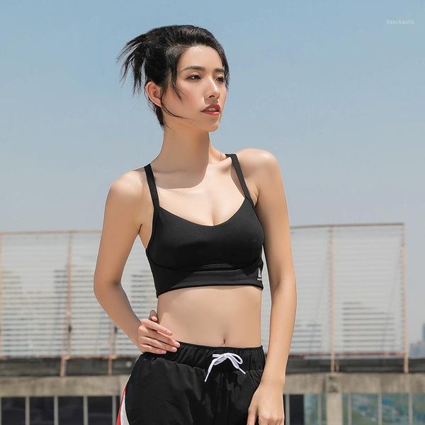 gym clothing 2021 adjustable yoga sports bra female women push up for fitness athletic workout sport brassiere underwear bra1, White;black
gym clothing 2021 adjustable yoga sports bra female women push up for fitness athletic workout sport brassiere underwear bra1, White;black
