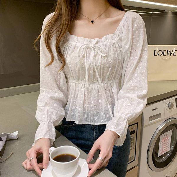 coigarsam full sleeve blouse women new spring bow square collar high waist blusas womens and blouses white apricot 599
coigarsam full sleeve blouse women new spring bow square collar high waist blusas womens and blouses white apricot 599