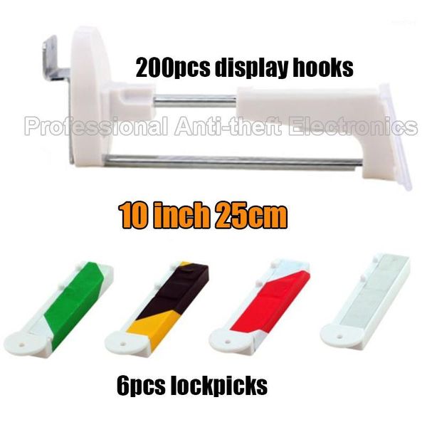 25cm length security display slatwall hooks,pegboard hooks 200pcs + 6 magnetic (lockpicks)1
25cm length security display slatwall hooks,pegboard hooks 200pcs + 6 magnetic (lockpicks)1