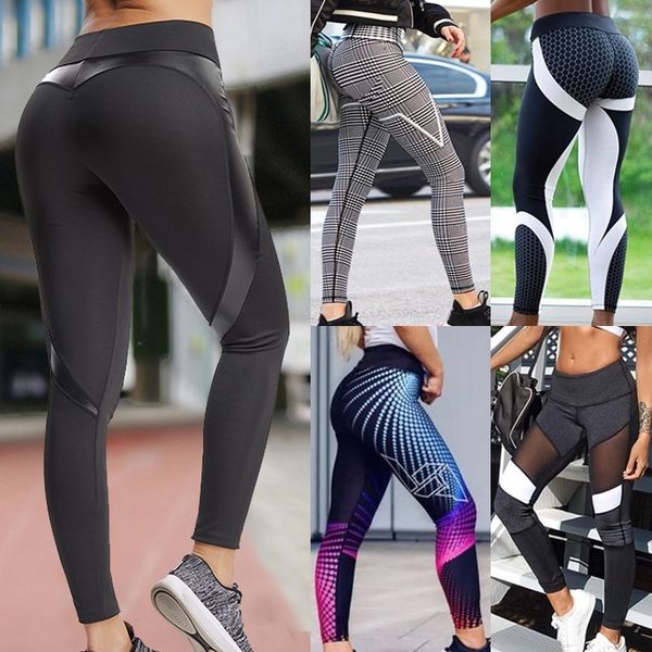 women patchwork elastic sport leggings yoga pants fitness compression sports trousers winter wartm tights gym leggings y200529, Black
women patchwork elastic sport leggings yoga pants fitness compression sports trousers winter wartm tights gym leggings y200529, Black