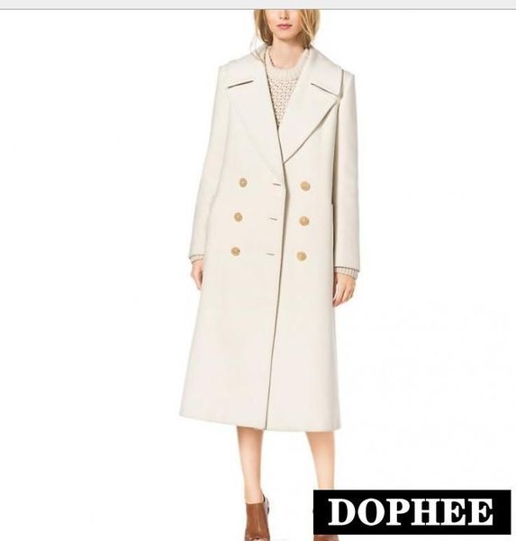 women's wool & blends autumn and winter coat handsome double breasted trench cashmere jackets lady's thicken overcoats, Black
women's wool & blends autumn and winter coat handsome double breasted trench cashmere jackets lady's thicken overcoats, Black
