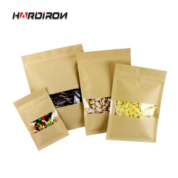 storage bags kraft paper with square window recloseable flat bottom pouches dry package
storage bags kraft paper with square window recloseable flat bottom pouches dry package