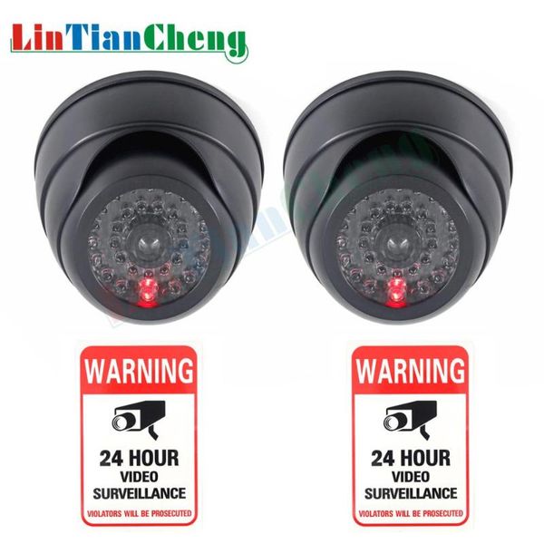 lintiancheng 2pcs indoor/outdoor surveillance camera with flashing led lights fake dummy camera for security black mini cctv
lintiancheng 2pcs indoor/outdoor surveillance camera with flashing led lights fake dummy camera for security black mini cctv