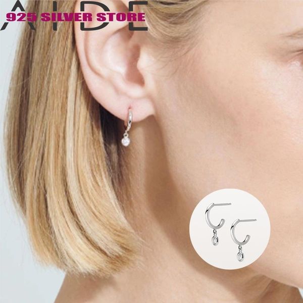 stud 925 sterling silver earrings trendy simple style zircon for women jewelry aretes bijoux femme w4, Golden;silver
stud 925 sterling silver earrings trendy simple style zircon for women jewelry aretes bijoux femme w4, Golden;silver
