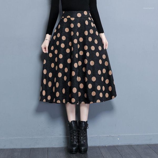 autumn winter new woolen skirt women vintage long high waist skirt jupe femme plus size 5xl elegant women maxi wool c59571, Black
autumn winter new woolen skirt women vintage long high waist skirt jupe femme plus size 5xl elegant women maxi wool c59571, Black