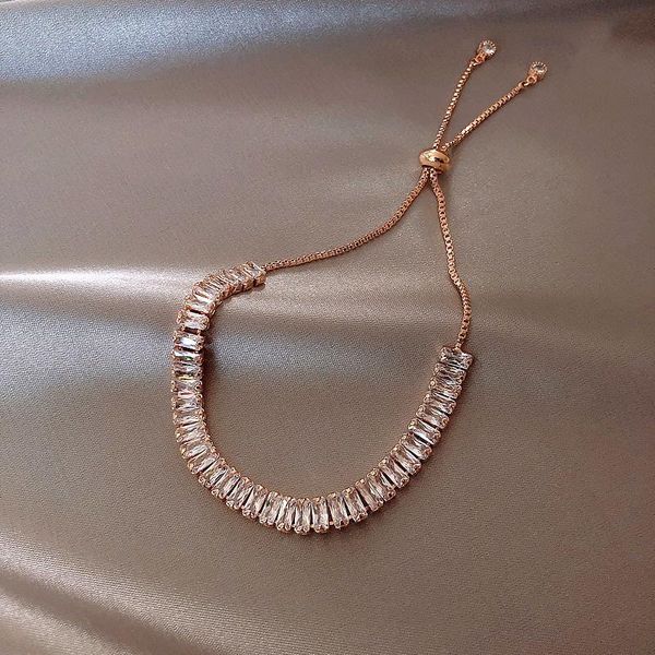 charm bracelets geometric zircon bracelet high end classic and versatile girlfriends' hand ornaments net red temperament girl, Golden;silver
charm bracelets geometric zircon bracelet high end classic and versatile girlfriends' hand ornaments net red temperament girl, Golden;silver