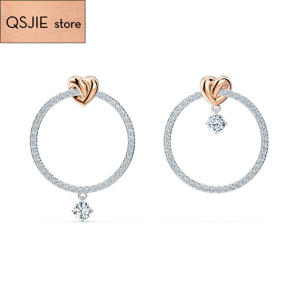 2020 fashion accessories swa new lifelong heart pierced earrings heart-shaped decoration ladies jingdong romantic gift engagemen, Golden;silver
2020 fashion accessories swa new lifelong heart pierced earrings heart-shaped decoration ladies jingdong romantic gift engagemen, Golden;silver