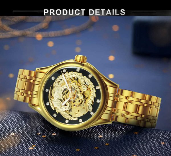 winner classic elegance auto womens mechanical watches phoenix skeleton dress causual watches female strainless steel strap, Slivery;brown
winner classic elegance auto womens mechanical watches phoenix skeleton dress causual watches female strainless steel strap, Slivery;brown