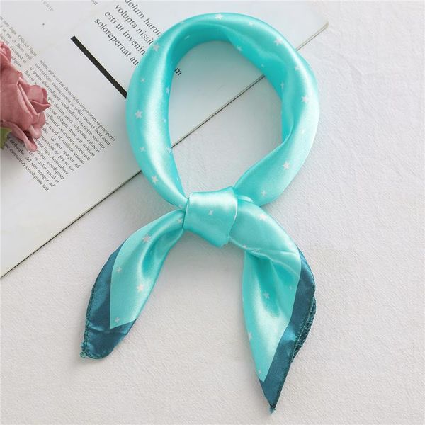 2020 new women silk scarf 50cm square hair band neck wraps women foulard neckerchief print satin scarves for bag tie wmtvuk, Blue;gray
2020 new women silk scarf 50cm square hair band neck wraps women foulard neckerchief print satin scarves for bag tie wmtvuk, Blue;gray