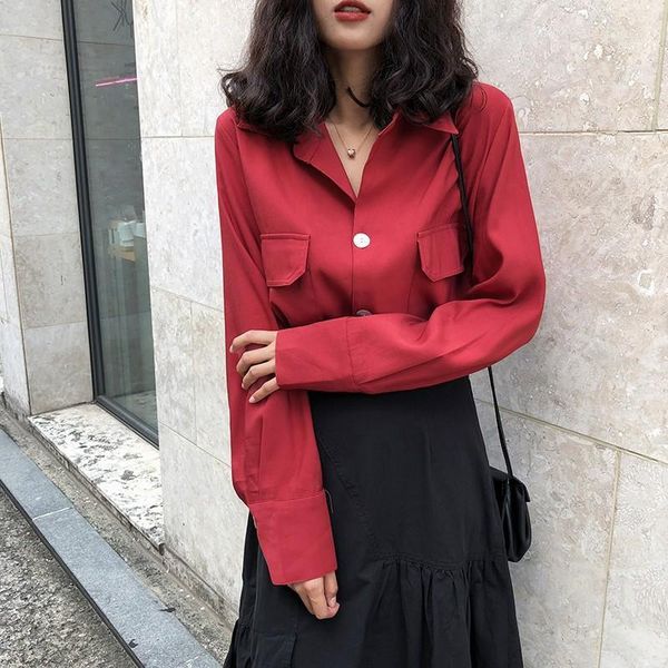 goplus 2020 women's autumn shirt korean long sleeve casual v-neck cotton 4xl size solid fashion button women's blouse party1, White
goplus 2020 women's autumn shirt korean long sleeve casual v-neck cotton 4xl size solid fashion button women's blouse party1, White