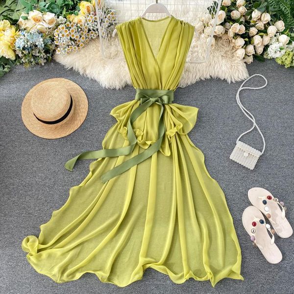 ins women v neck sleeveless irregular fold body chiffon shirts lady solid color vintage blouse k584, White
ins women v neck sleeveless irregular fold body chiffon shirts lady solid color vintage blouse k584, White