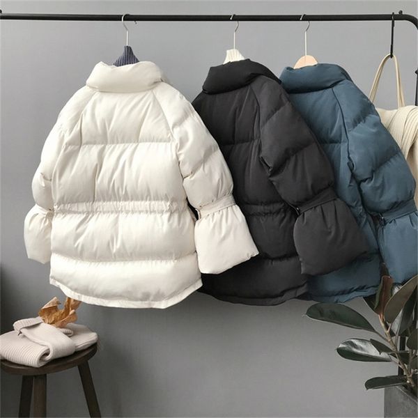 sweet solid autumn winter down jacket women stand collar warm thick drawstring slim long sleeve chic coat parka female 201120, Black
sweet solid autumn winter down jacket women stand collar warm thick drawstring slim long sleeve chic coat parka female 201120, Black
