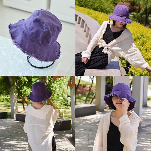 japanese-style bucket hat female summer visor simple leisure hat edge grinding bucket foldable washed cloth cap, Blue;gray
japanese-style bucket hat female summer visor simple leisure hat edge grinding bucket foldable washed cloth cap, Blue;gray