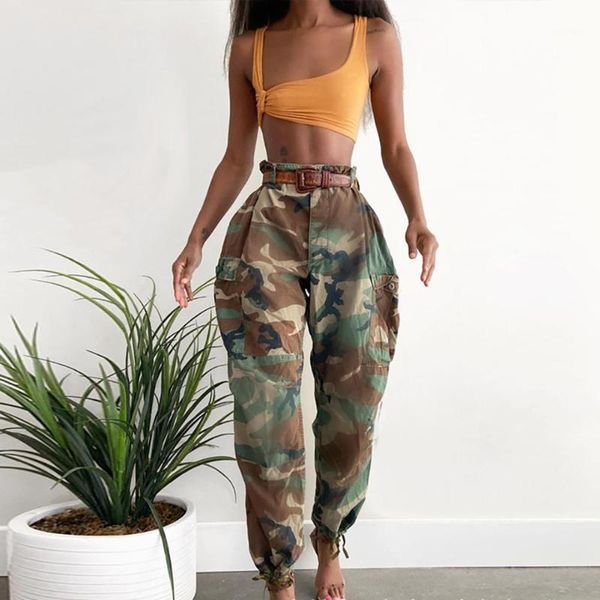 women fashion high waist camouflage print ankle tied sports long pants trousers1, Black;white
women fashion high waist camouflage print ankle tied sports long pants trousers1, Black;white