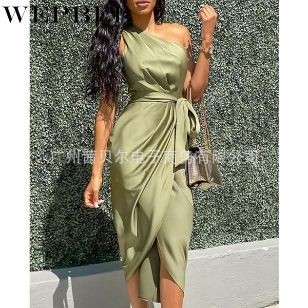 casual ladies sleeveless lace up pencil dress evening dress night club wear women elegant one shoulder party dress q1210, Black;gray
casual ladies sleeveless lace up pencil dress evening dress night club wear women elegant one shoulder party dress q1210, Black;gray