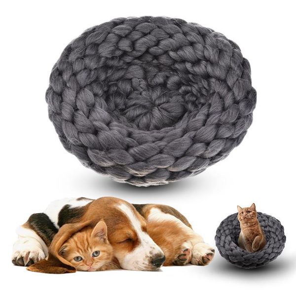 cat beds & furniture woolen pet nest hand knitting thickening wool sleeping bag warm comfortable fashionable cats house bed supplies
cat beds & furniture woolen pet nest hand knitting thickening wool sleeping bag warm comfortable fashionable cats house bed supplies