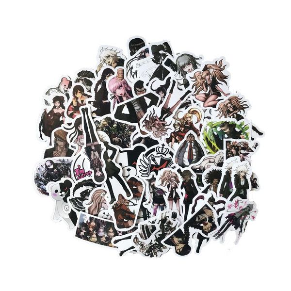 10 50pcs mixed danganronpa game stickers diy snowboard lapluggage fridge guitar graffiti waterproof classic kid toy stickers wmttlv
10 50pcs mixed danganronpa game stickers diy snowboard lapluggage fridge guitar graffiti waterproof classic kid toy stickers wmttlv