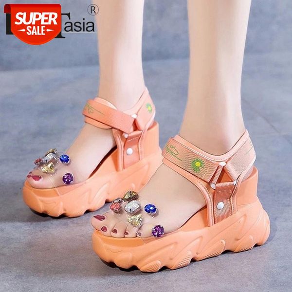 doratasia luxury lady solid summer sandals casual platform sandals women open toe pvc rhinestone hook loop wedges shoes woman #vr5u, Black
doratasia luxury lady solid summer sandals casual platform sandals women open toe pvc rhinestone hook loop wedges shoes woman #vr5u, Black
