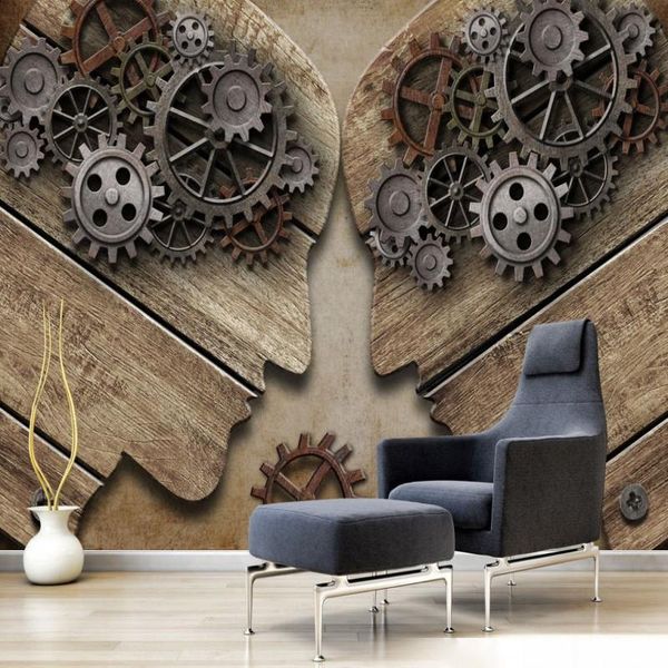 dropship custom mural european and american wind retro industrial gear personalized wood grain background wall wallpaper mural
dropship custom mural european and american wind retro industrial gear personalized wood grain background wall wallpaper mural