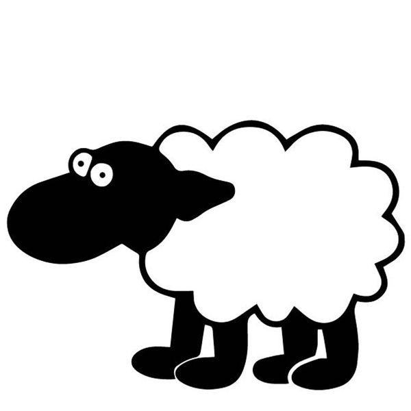 16.7cm*11.4cm sheep car stickers bumper decoration vinyl decal accessories black/silver c4-2372
16.7cm*11.4cm sheep car stickers bumper decoration vinyl decal accessories black/silver c4-2372