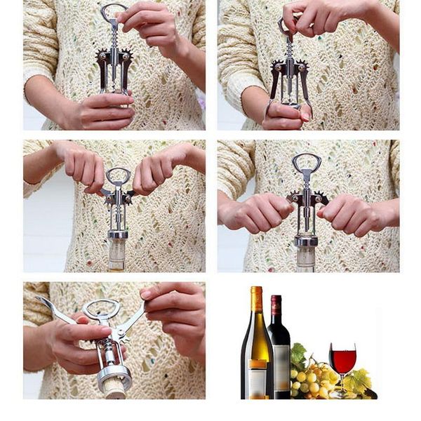 1pcs stainless steel bottle opener waiter metal wine corkscrew bottle handle opener corkscrews 160 x 5 bbydgu
1pcs stainless steel bottle opener waiter metal wine corkscrew bottle handle opener corkscrews 160 x 5 bbydgu