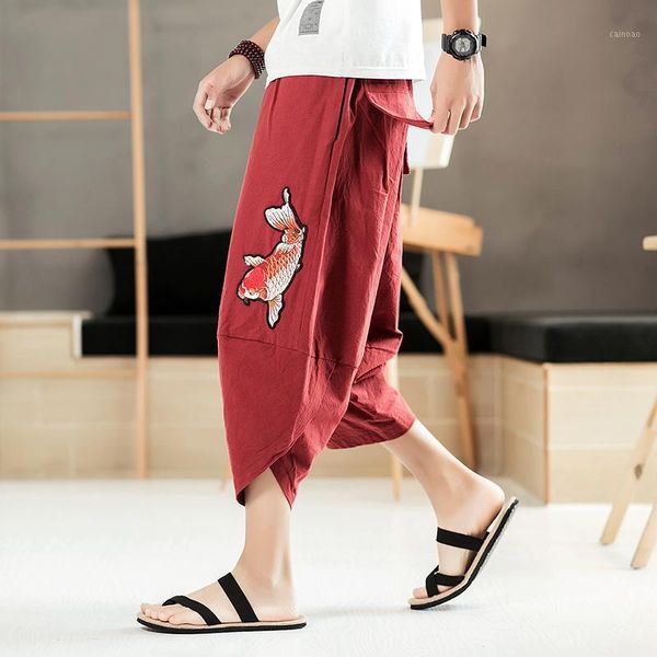 streetwear 2020 summer men sweatpants cotton linen embroidery loose harem jogger pants casual loose trousers dropshipping1, Black
streetwear 2020 summer men sweatpants cotton linen embroidery loose harem jogger pants casual loose trousers dropshipping1, Black