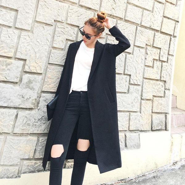 women's trench coats large size women blazer cardigan fashion 2021 spring long coat female pearls beading black windbreaker f4201, Tan;black
women's trench coats large size women blazer cardigan fashion 2021 spring long coat female pearls beading black windbreaker f4201, Tan;black