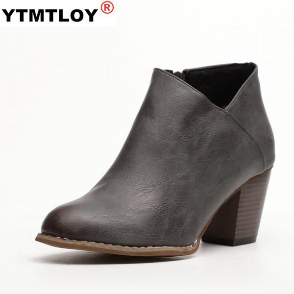 boots women ankle mid heels lady classic round toe side zip pumps woman slip-on shoes female casual vintage women's plus size 43, Black
boots women ankle mid heels lady classic round toe side zip pumps woman slip-on shoes female casual vintage women's plus size 43, Black