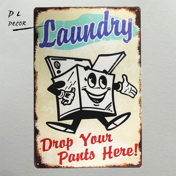 dl-laundry drop your pants here metal sign vintage garage wall decor rat rod stickers bar tray
dl-laundry drop your pants here metal sign vintage garage wall decor rat rod stickers bar tray