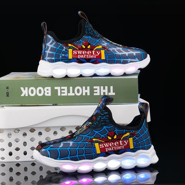 led light shoes kids children girls sports casual illuminated sneakers for toddler boys luminous mesh-air knitting student, Black
led light shoes kids children girls sports casual illuminated sneakers for toddler boys luminous mesh-air knitting student, Black