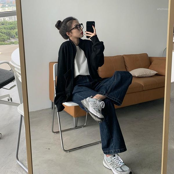 thick cotton jeans 2020 new autumn and winter fashion casual female women girls wide leg pants clothing1, Blue
thick cotton jeans 2020 new autumn and winter fashion casual female women girls wide leg pants clothing1, Blue