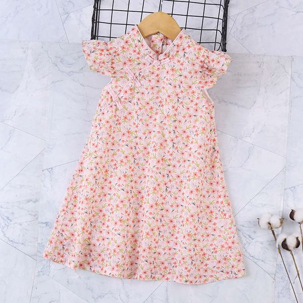 wzx-016 print flower lace short sve girl's 2021 summer new drs children's skirt, Blue
wzx-016 print flower lace short sve girl's 2021 summer new drs children's skirt, Blue