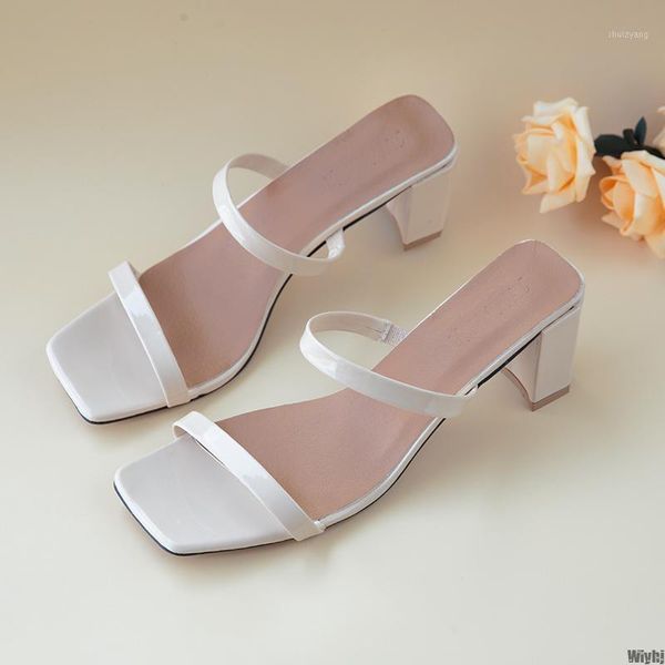 new ladies sandals ladies high heel sandals high heels slippers square toe summer shoes fashion1, Black
new ladies sandals ladies high heel sandals high heels slippers square toe summer shoes fashion1, Black