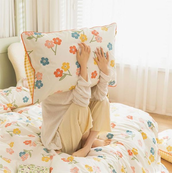 cute flower bedding set teen girl,cotton full king lovely pastoral double home textile bed sheet pillow case duvet cover1
cute flower bedding set teen girl,cotton full king lovely pastoral double home textile bed sheet pillow case duvet cover1