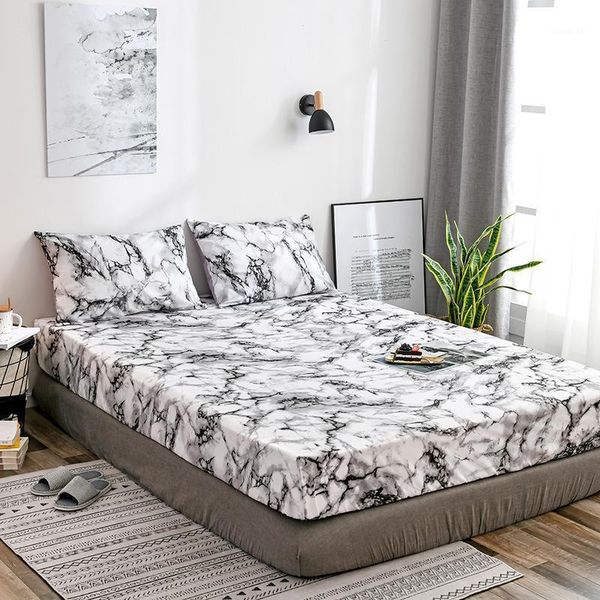 oloey printed marble bed fitted sheet mattress cover four corners bed sheets with elast band bedding america european size1
oloey printed marble bed fitted sheet mattress cover four corners bed sheets with elast band bedding america european size1