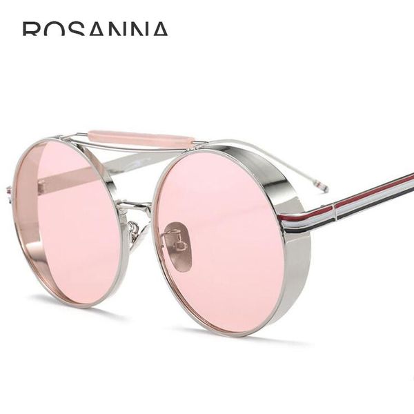 sunglasses rosanna fashion vintage punk women brand designer round sun glasses men clear lens steampunk r306, White;black
sunglasses rosanna fashion vintage punk women brand designer round sun glasses men clear lens steampunk r306, White;black