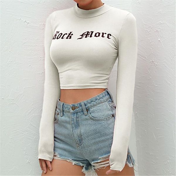 yyxz spring fashion slim print буквы с длинным рукавом леди tee sml 4 цвета стойки воротник женщина повседневная короткая тощая футболка, White
yyxz spring fashion slim print буквы с длинным рукавом леди tee sml 4 цвета стойки воротник женщина повседневная короткая тощая футболка, White