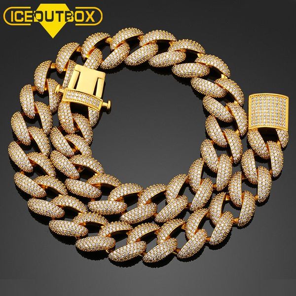 iceoutbox full of crystal 18mm miami cuban link chain necklace iced out cubic zirconia for women men's hip hop fashion jewelry, Silver
iceoutbox full of crystal 18mm miami cuban link chain necklace iced out cubic zirconia for women men's hip hop fashion jewelry, Silver