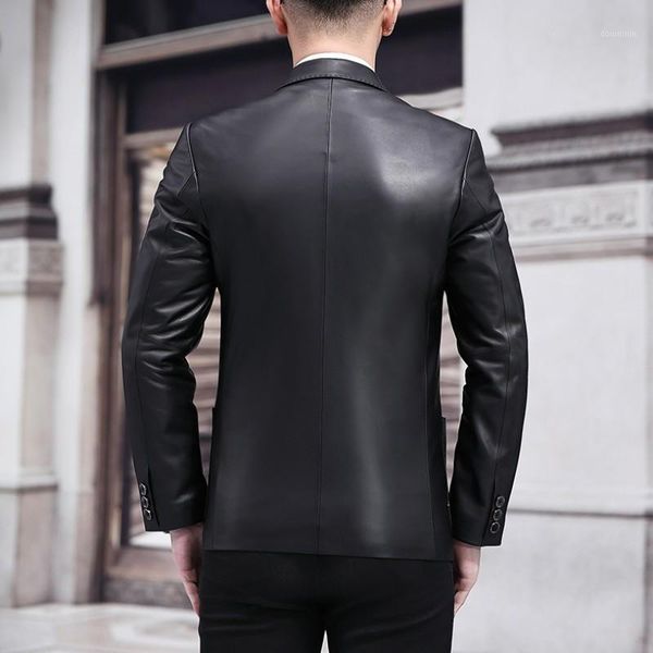 mens real leather suits blazers single breasted male new fashion sheepskin coat chaquetas de cuero hombre motorcycle blouson 5xl1, Black
mens real leather suits blazers single breasted male new fashion sheepskin coat chaquetas de cuero hombre motorcycle blouson 5xl1, Black